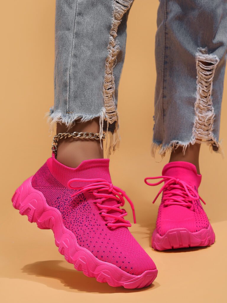 Shunnian model 5011 light red sneaker colorway, size 36-44