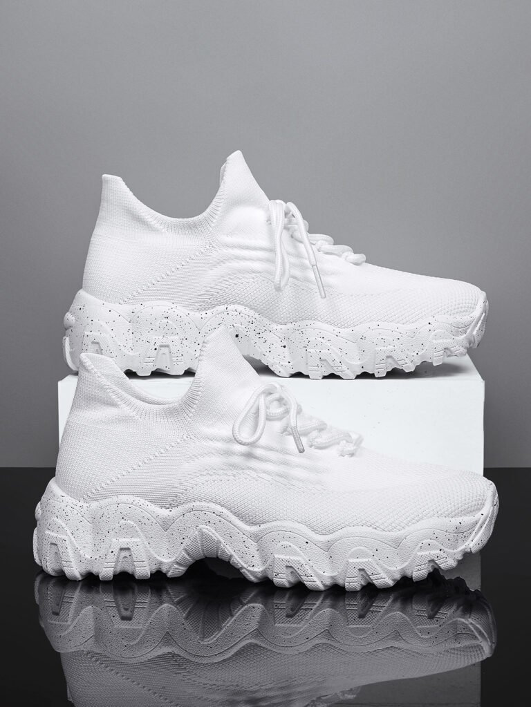 Shunnian model 5701 white sneaker colorway, size 36-44