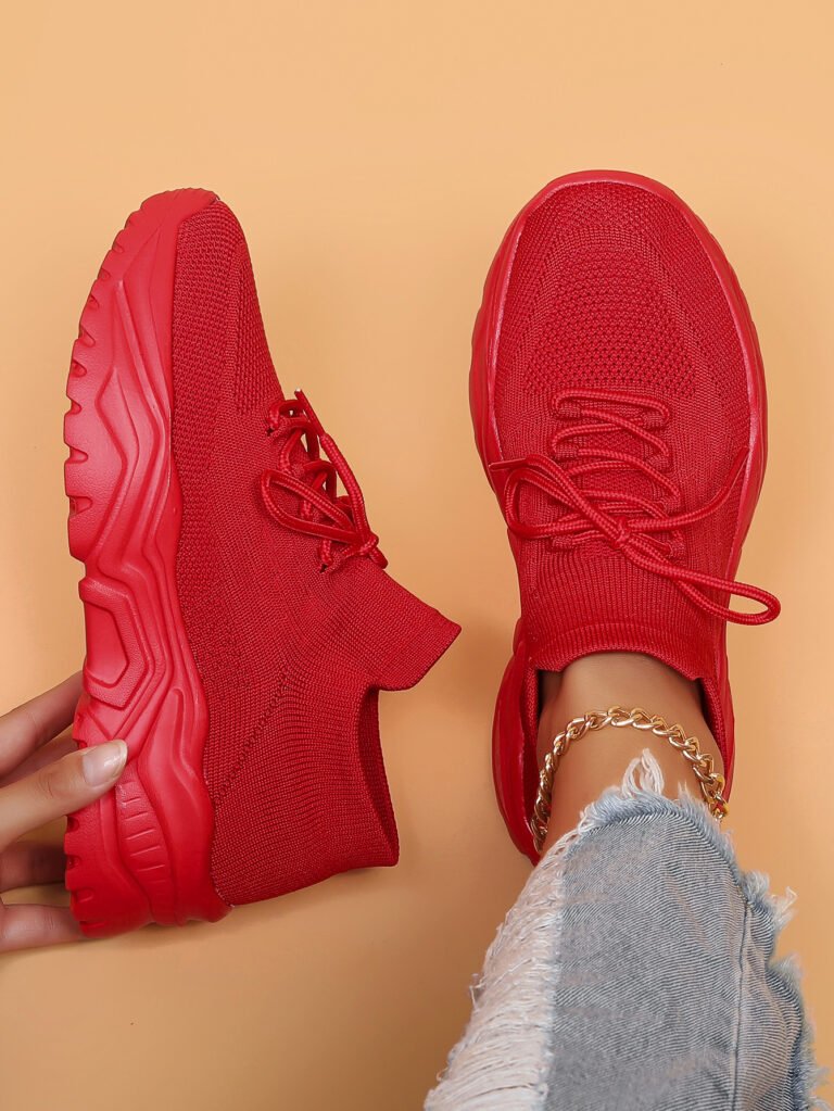 Shunnian model 6008 dark red sneaker colorway, size 36-44