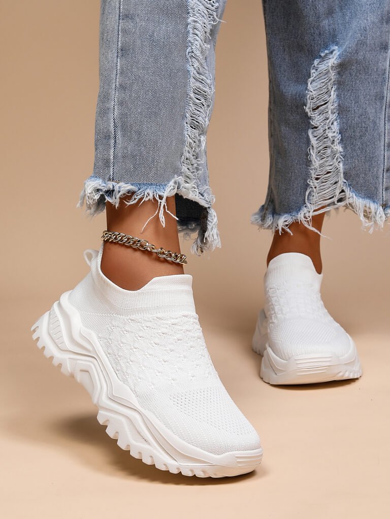 Shunnian model 612 white sneaker colorway, size 36-44